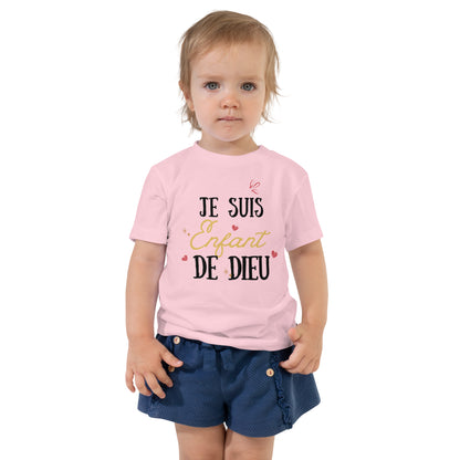 T-shirt Manches Courtes Je suis enfant de Dieu