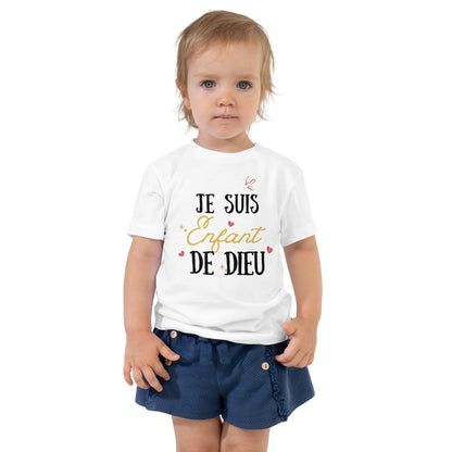 T-shirt Manches Courtes Je suis enfant de Dieu